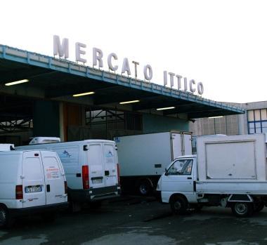 Il mercato del pesce in Darsena    