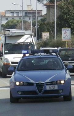 Una pattuglia della polizia 