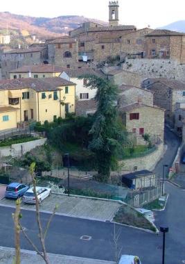 Una veduta di Montecerboli 