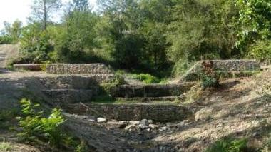 Una veduta del botro di Santa Marta a Volterra