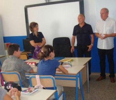 La visita a sorpresa del sindaco agli alunni castiglionesi