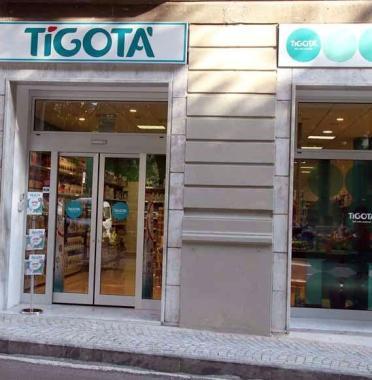 La nuova saponeria Tigot&agrave; in piazza Matteotti    