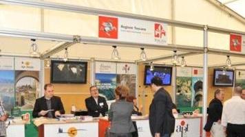 Lo stand della Regione Toscana alla Beta del 2010