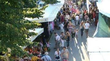 Folla alla prima fiera del Settembre Lucchese (Vip)