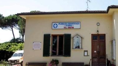La sede della Pubblica Assistenza di Stabbia