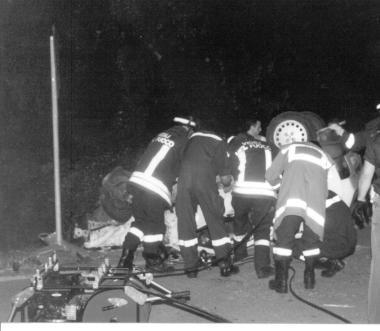 Soccorso dei pompieri (archivio) 