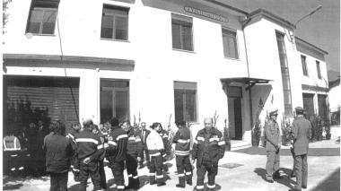 La caserma dei vigili del fuoco di Pescia  