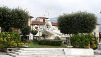 Un’immagine di piazza Matteotti a Querceta