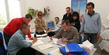 Dipendenti dellufficio anagrafe e elettorale 