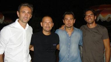 Da sinistra Pavarini, Candela, Vigiani e Lucarelli 