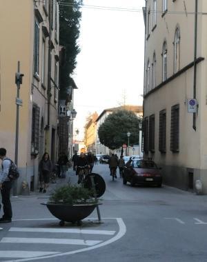 Il varco di via Elisa 