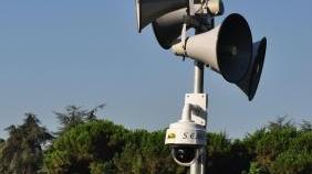 Una delle telecamere