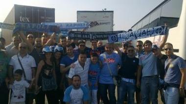 I tifosi del Club Napoli Valdinievole in trasferta domenica a Cesena