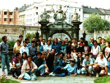 I partecipanti alla Giornata della Giovent&ugrave; in Polonia 