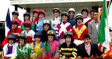 <b>IPPICA</b> I partecipanti alla gara tra gli allievi fantini europei al Curragh (Irlanda)    