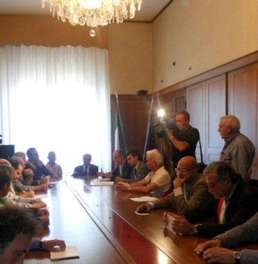 Lincontro in prefettura 