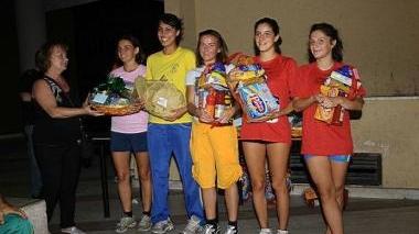 Il podio delle prime classificate fra le donne