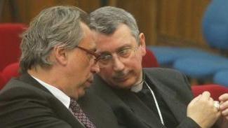 Il vescovo Giusti e il sindaco Cosimi