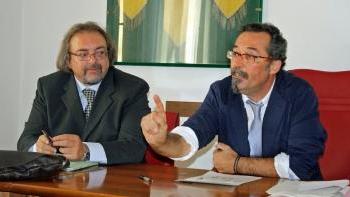 <b> COMBATTIVO.</b> Massimo Borghi con l’avvocato Mario Giarrusso