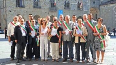 Sindaci in corteo contro la manovra