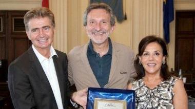 Sergio Cielo, Giuseppe Bellandi e Patrizia Mirigliani