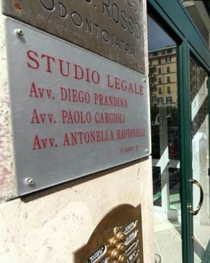 Lo studio legale di via XXIV maggio 