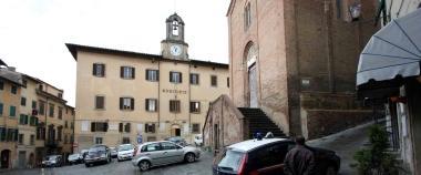 Uno scorcio di Castelfiorentino alto 