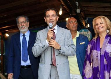 Lapertura della festa del Pdl 