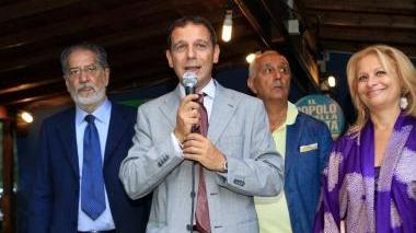 L’apertura della festa del Pdl