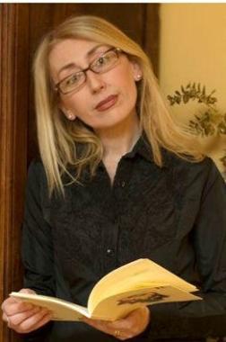 La poetessa Marina Pratici 