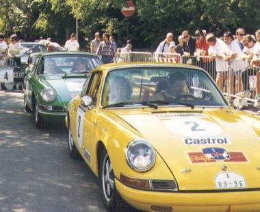 Una passata edizione del rally storico    