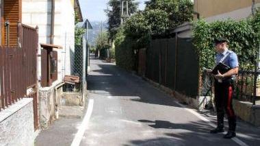 I carabinieri sul luogo della tragedia