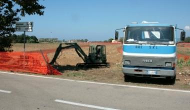 Le ruspe di Sat scoprono 17 proiettili della contraerea