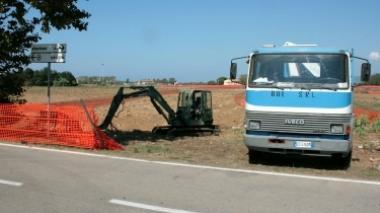 Le ruspe di Sat scoprono 17 proiettili della contraerea