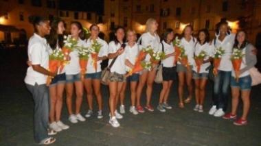 Il Basket Le Mura fa festa con i tifosi