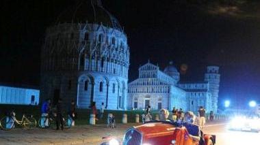 Il Gp Nuvolari fa tappa sotto la Torre
