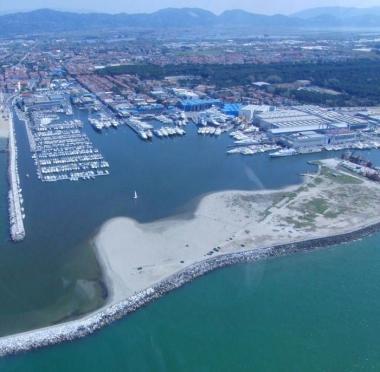 Il porto visto dall’alto