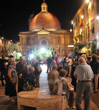 Un momento della festa 