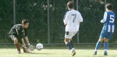 <b>USCITA. </b>Una comoda parata del portiere 