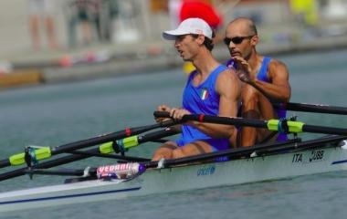 Bertini ed Elia durante la finale 