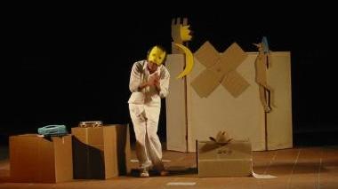 Gionni Voltan, qui in uno spettacolo, terrà un corso di teatro