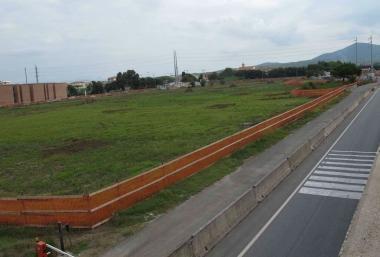 L’area recintata a fianco di via del Levante qui dovrebbe sorgere il nuovo deposito Atl