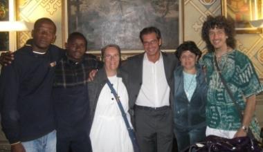 Ricevuta in Comune suor Marcella, l'angelo della bidonville di Haiti