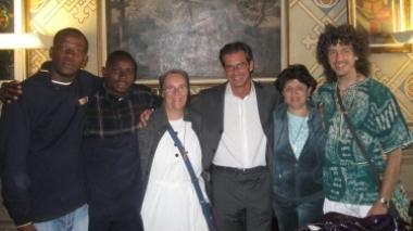 Ricevuta in Comune suor Marcella, l'angelo della bidonville di Haiti