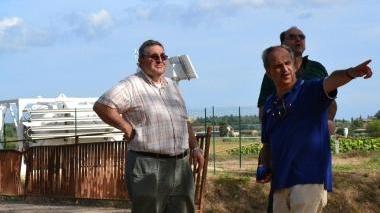 La visita degli assessori all’impianto di Stabbia