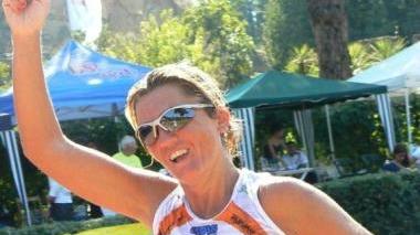 <b>MARATHON BIKE.</b> Sabrina Cherubini al traguardo