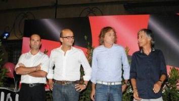 <b>POKER D’ASSI.</b> Gonzadi, Giannecchini, De Luca e Micheloni