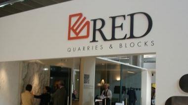 Lo stand della Red a Marmomacc