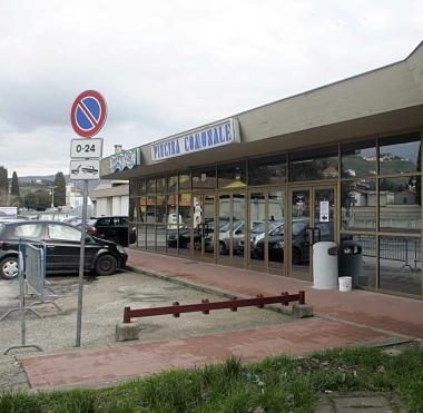 Lesterno della piscina comunale di Montecatini  