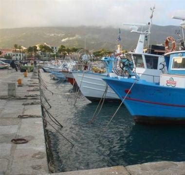 Banchine nel porto 